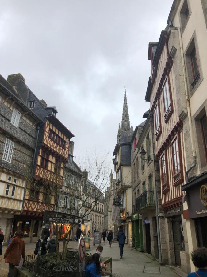 Spacieux T3 En Hyper Centre Quimper Exterior foto